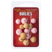 Esp Artificial Bouyant boilies - Pink & Nut mix