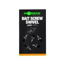 Korda Bait Screw Swivel (Large)