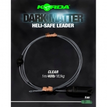 Korda Dark Matter Leader Heli Safe 40lb 1m