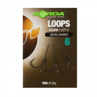 Korda Krank Loops Ready Tied Rigs