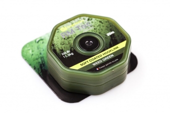 Ridgemonkey RM-Tec Soft Coated Hooklink Weed Green