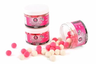 Mainline Fluoro Pop-Ups Pink & White 14mm