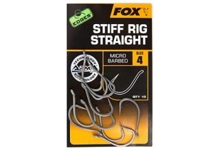 Fox Arma Point Stiff Rig Straight Hooks