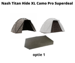 Nash Titan Hide XL Camo Pro Superdeal