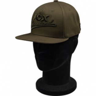 Fox College Peaked Snapback Khaki