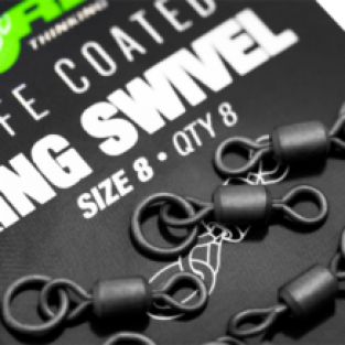 Korda PTFE Ring Swivel Size 8 (8st)