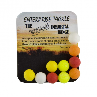 10mm boilies mixed colours unflavoured