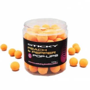 Sticky Baits Peach en Pepper fluor pop ups