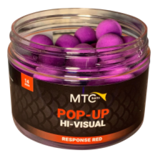 MTC Baits Pop up Hi-Visual Response Red