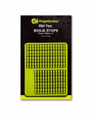 Ridgemonkey RM-Tec Boilie Stops Fluoro Yellow