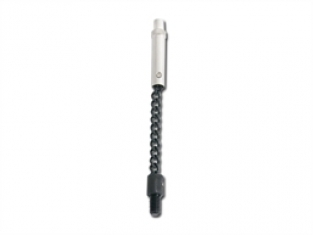 Stow black stainless chain with adaptor