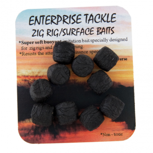 Zig rig surface bait black